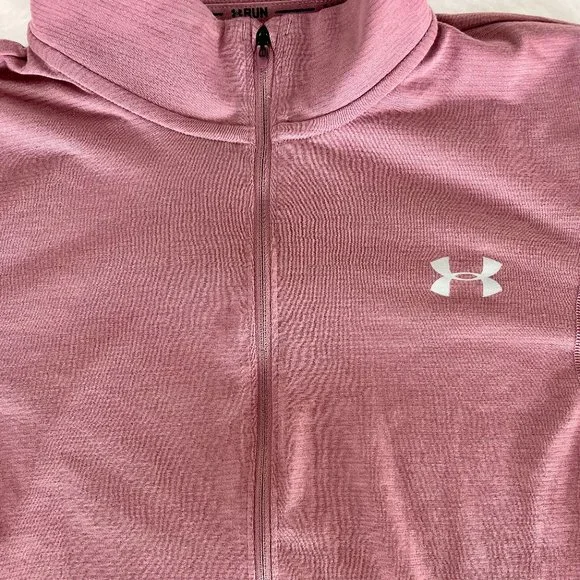 Under Armour Pink Half-Zip - Picture 2 of 7